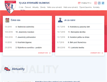 Tablet Screenshot of liga100.cz